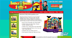 Desktop Screenshot of bouncehousesrus.com