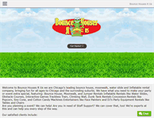 Tablet Screenshot of bouncehousesrus.com